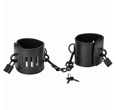 Kajdanki - S&M Shadow Locking Cuffs